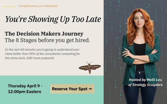 Stop Showing Up Too Late: The Decision Makers 8 Stage Journey with Strategy Sculptors – Structure Shapes Everything