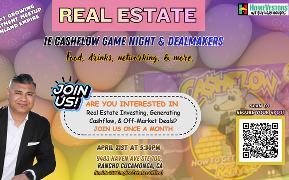 Cashflow Game Night & Deal Makers