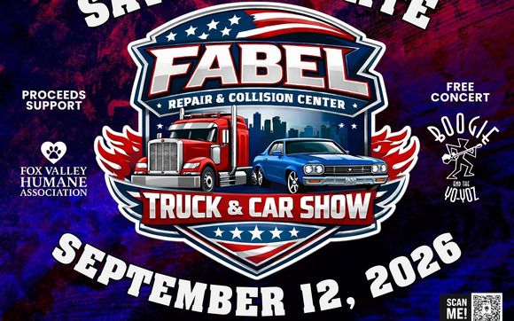 35 Year Anniversary Truck & Car Show with Fabel Repair & Collision Center