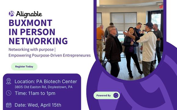 BuxMont In Person Networking!