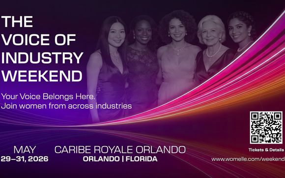 20% off The Voice of Industry Weekend with WomELLE
