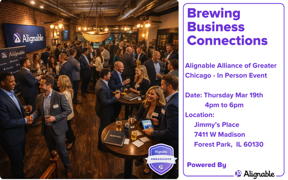 🍻 Brewing Business Connections – Forest Park Edition