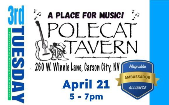 3rd Tuesday Networking | Carson City | April 21 with Missing Link Network