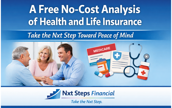 FREE Health & Life Insurance Review for Individuals & Families with Nxt Steps Financial Group