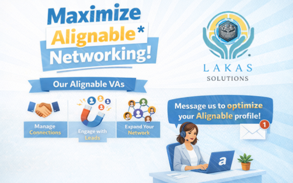 Maximize Alignable Networking by Lakas Solutions in Denver, CO - Alignable