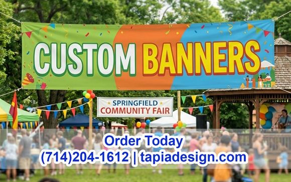 Outdoor Event Fair Banners Printing in Orange County CA Anaheim CA by ...