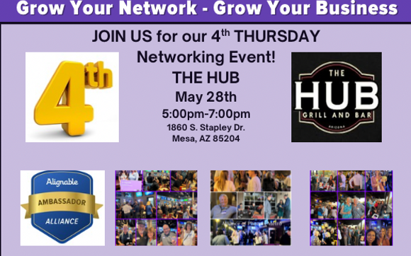 4th Thursday Networking! with AZ Metals; Ambassador; Business Person of the Year 25'-21', 18'; Top 50 Nationally; Top Women & #1 U.S. Mentor '21