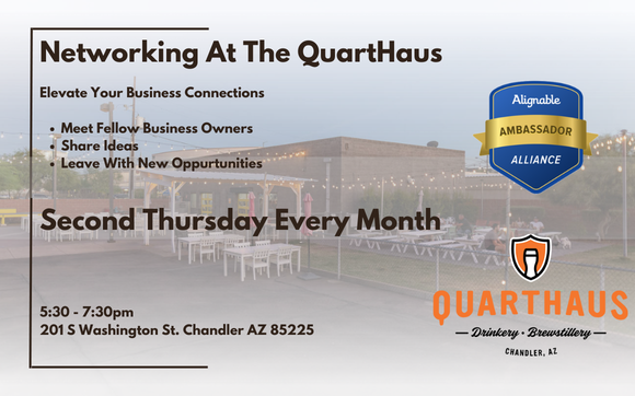 Chandler Business Mixer at the Quarthaus - Open Networking Event with Alpha Omega Technical Services 