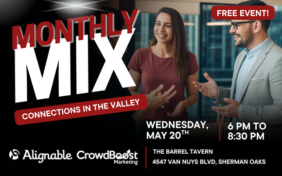 Monthly Mix: Connections in the Valley with CrowdBoost Marketing