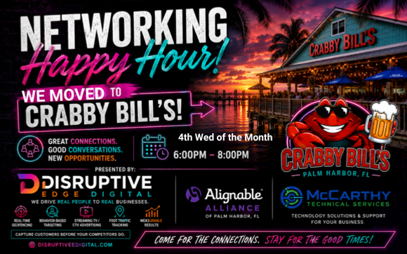 THE GREATER PALM HARBOR NETWORKING HAPPY HOUR! 