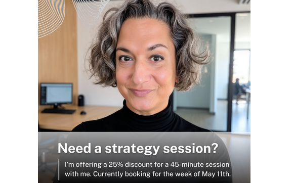 20% off a one-hour strategy consultation call  with Taryn Talley