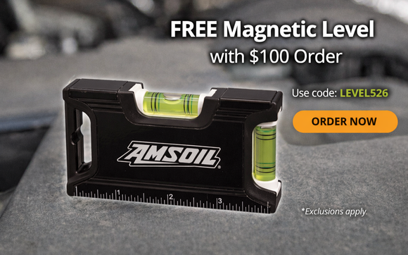 🧰 FREE Magnetic Level! 🔧 with Synthetic Power  (AMSOIL)
