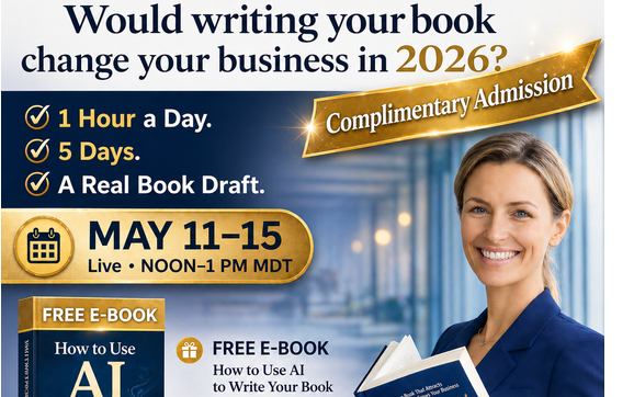 The Week Your Authority Changes: Write Your Lead-Generating Book in 5 Days. with Innovate Ai Systems: Want 10+ Hours Back Every Week? AI + Human Potential Tools to Grow Faster Without Burnout.