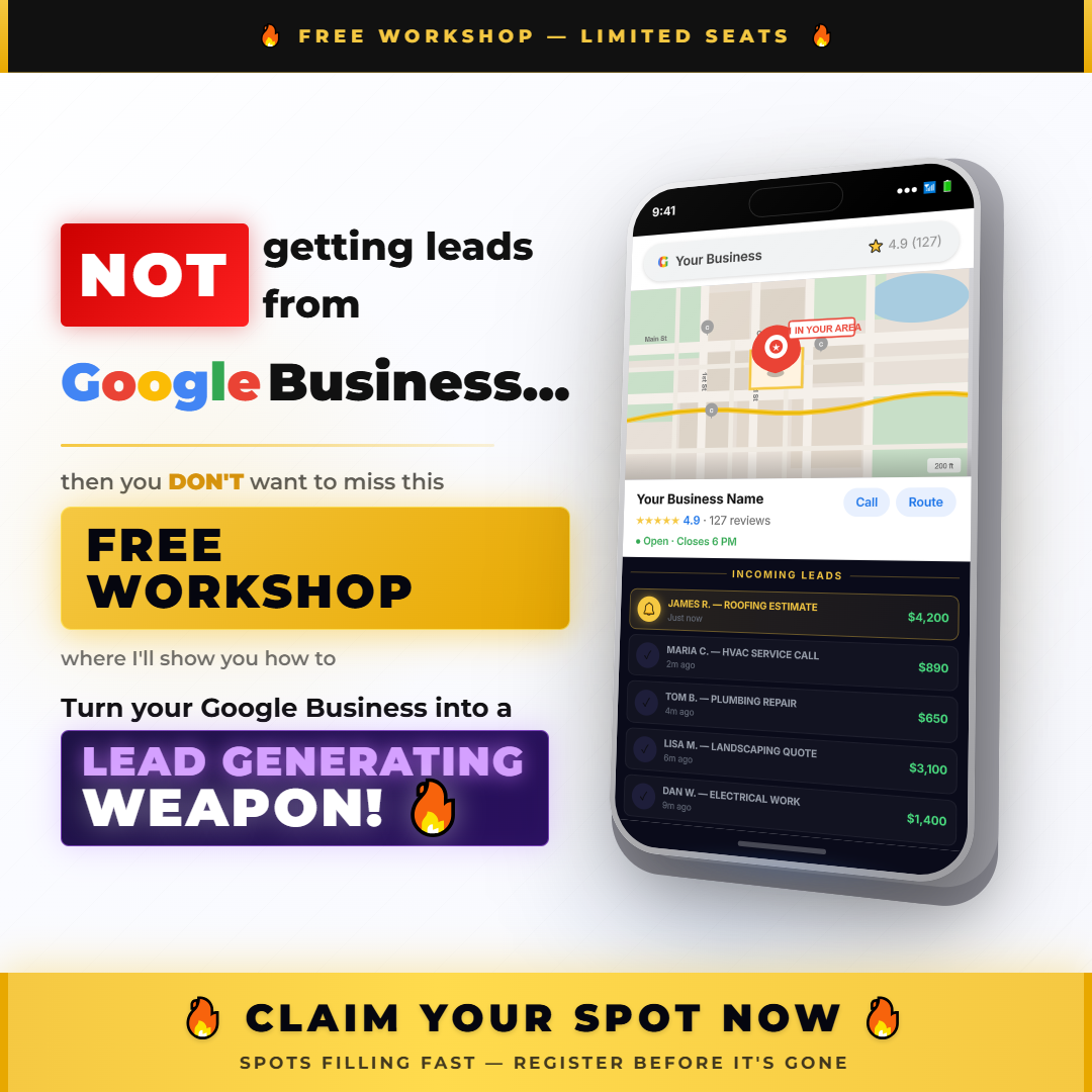 Live Event Google Business SEO - Rank at the Top with ComXL LLC. Web Design and SEO