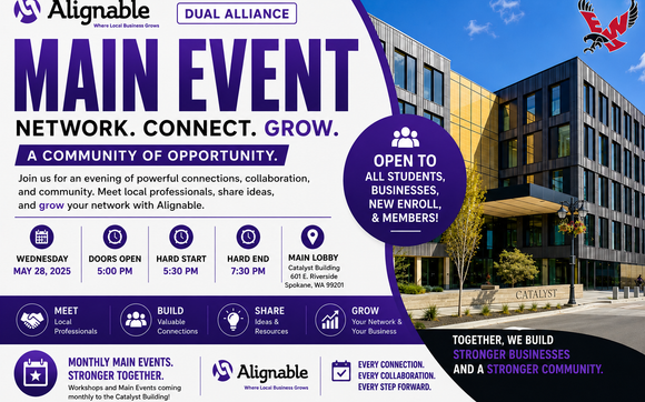 Alignable Dual Alliance Main Event... Network, Connect, Grow