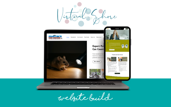 20% off Website Builds in April + May with Virtual Shore