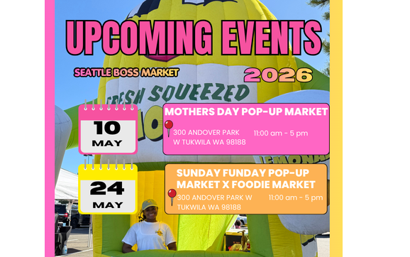 TUKWILA MARKET  with SEATTLE BOSS MARKET