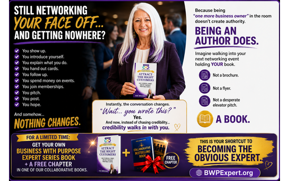 Still Networking Your Face Off... and Getting Nowhere? with Sue Brooke Business Growth Strategist | Marketing Consultant | Speaker | Author | Co-Founder of Business with Purpose & Business with Purpose Publishing