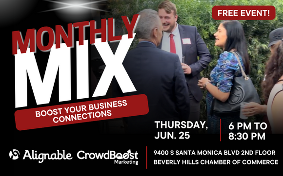 Monthly Mix: BOOST your Business Connections with CrowdBoost Marketing