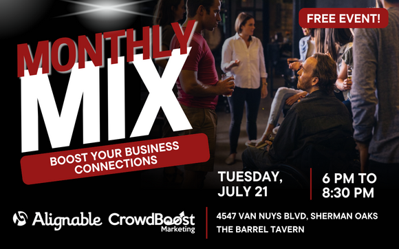 Monthly Mix: BOOST your Business Connections with CrowdBoost Marketing
