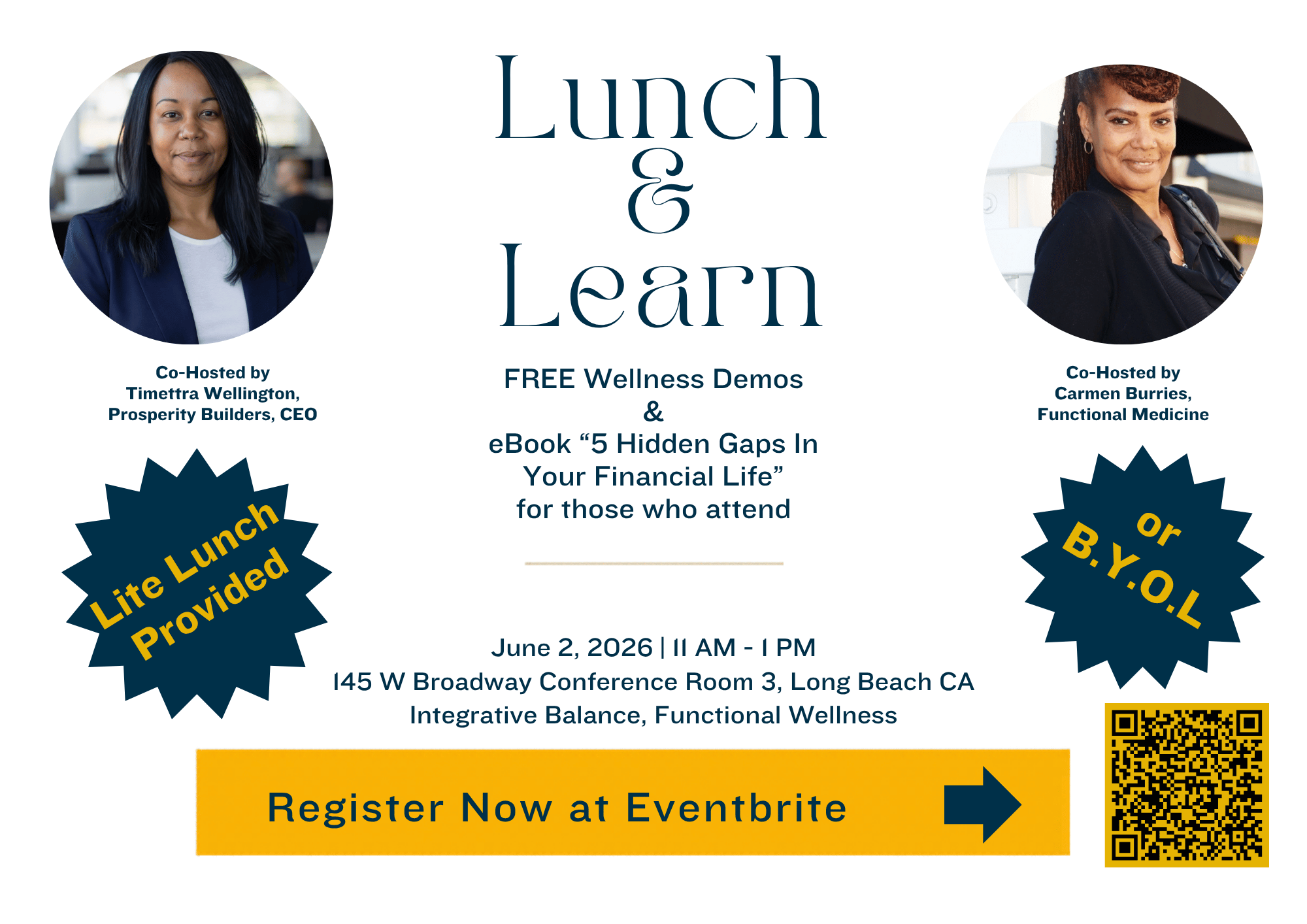 Lunch & Learn with Prosperity Builders
