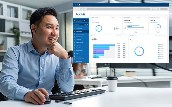Hoot Growth Tools Bundle: 5 Business and Marketing Platforms in One with Hoot Host