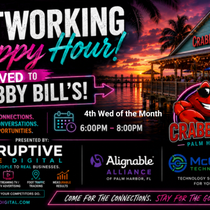 THE GREATER PALM HARBOR NETWORKING HAPPY HOUR!  with Disruptive Edge Digital