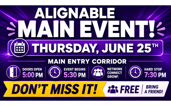 🎉 ALIGNABLE MAIN EVENT 🎉