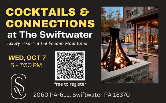 Cocktails & Connections at The Swiftwater with Business Owners Trade Alliance / Ambassador Alignable Alliance of Lehigh Valley/Monroe/Berks
