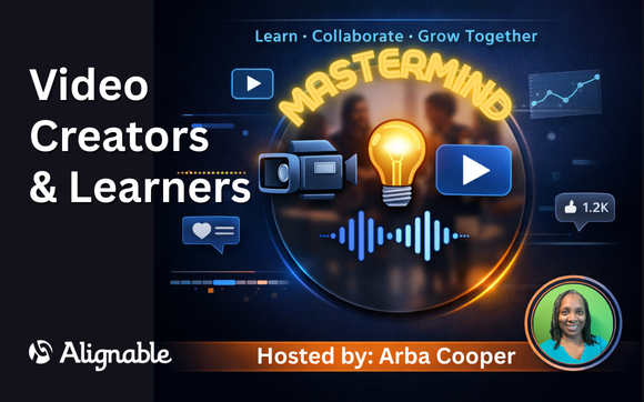 Video Creators Mastermind: Learn, Share, Level Up with 💻 Arba - Digital Technologist
