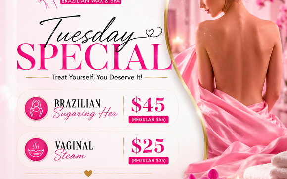 Tuesday Special with Divine Brazilian Wax & Spa