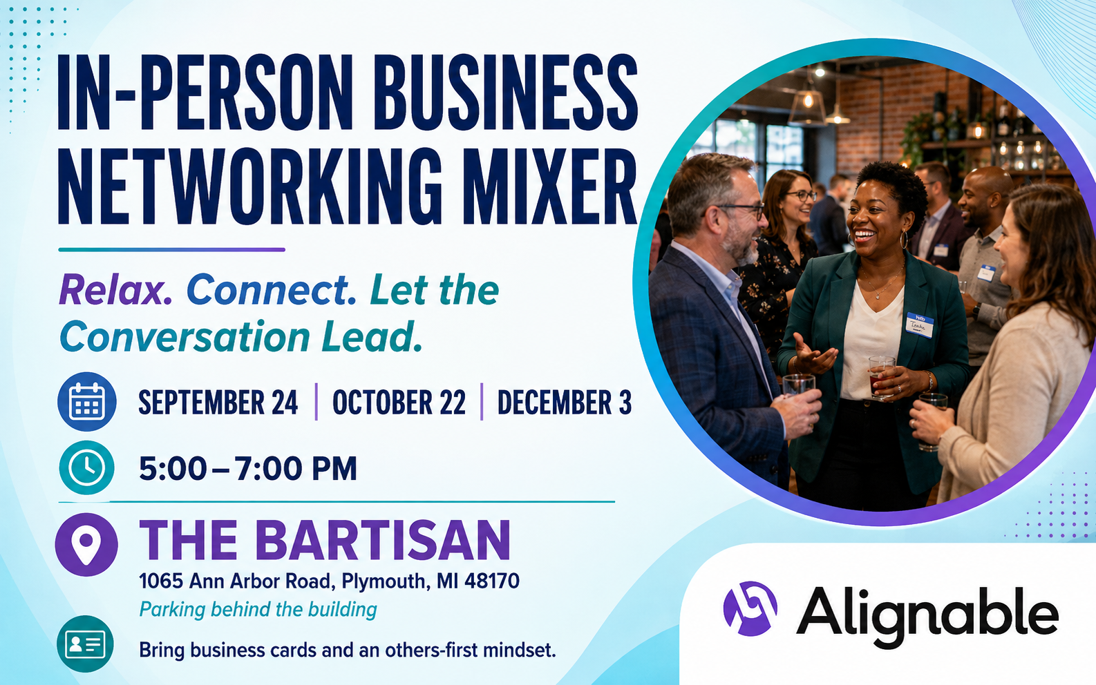 Metro Detroit Business Networking Mixer  with Fit Living Academy 