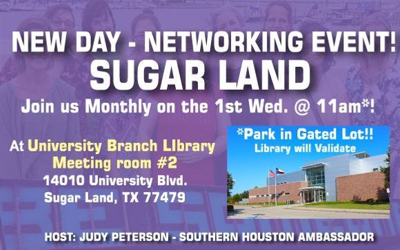 Sugar Land Monthly In Person Networking with The Business Doula | Ambassador | Business Person of the Year '23 -'25