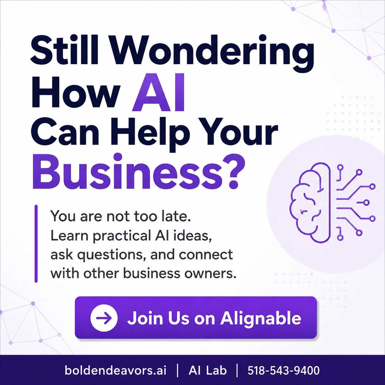 Still Wondering How AI Can Help Your Business ?  with BOLDEndeavors | "Queen of Reviews" | AI Videos | Colonie Local BizPerson 2025 | Get Found, Trusted & Paid