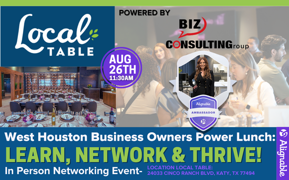 The Power of Connections- West Houston Business Lunch