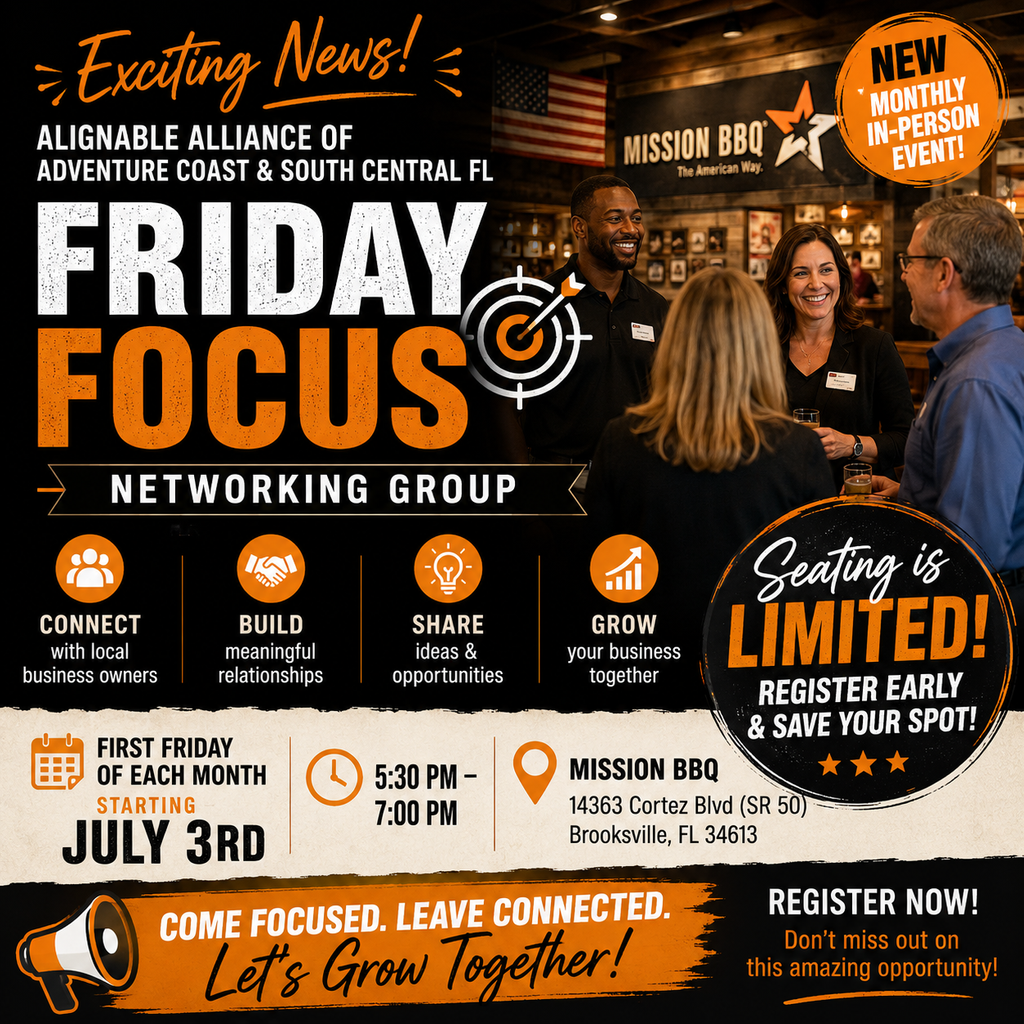 Friday Focus Networking Group. with DannasSales | Helping People Live Better Building Leaders. Growing Businesses. Creating Lasting Relationships.