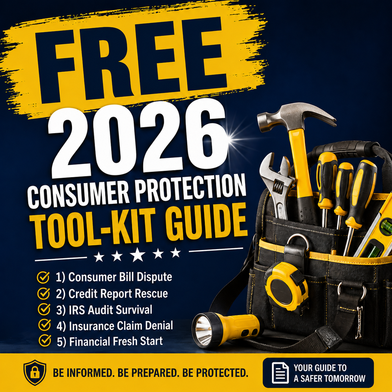 Get Your FREE Copy of the "2026 Consumer Protection Tool-Kit Guide" Today! with LegalShield/IDShield - Provide Families & Small Businesses with Low-Cost On-Demand Legal Service Plans