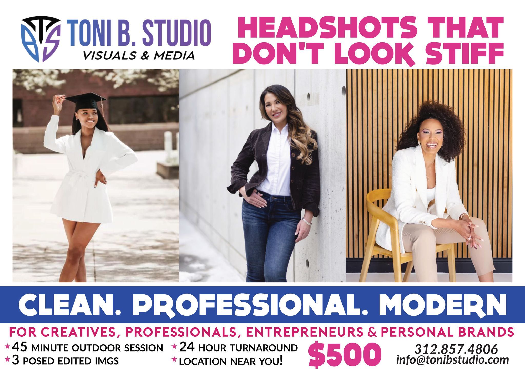 Mini Headshot  with Toni B. Studio