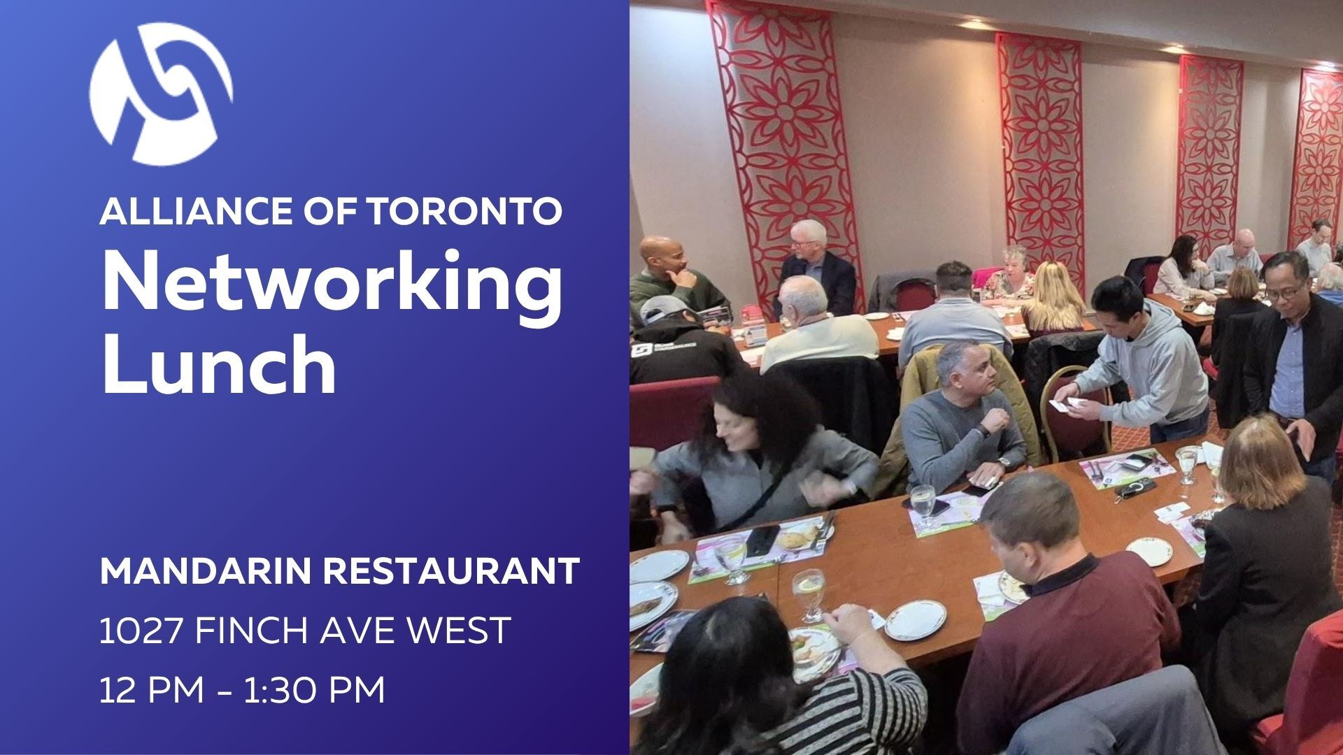 Toronto Alliance Lunch at Mandarin North York with Quiet City Design, Toronto Ambassador, #19 Local Biz Person of the Year 2025