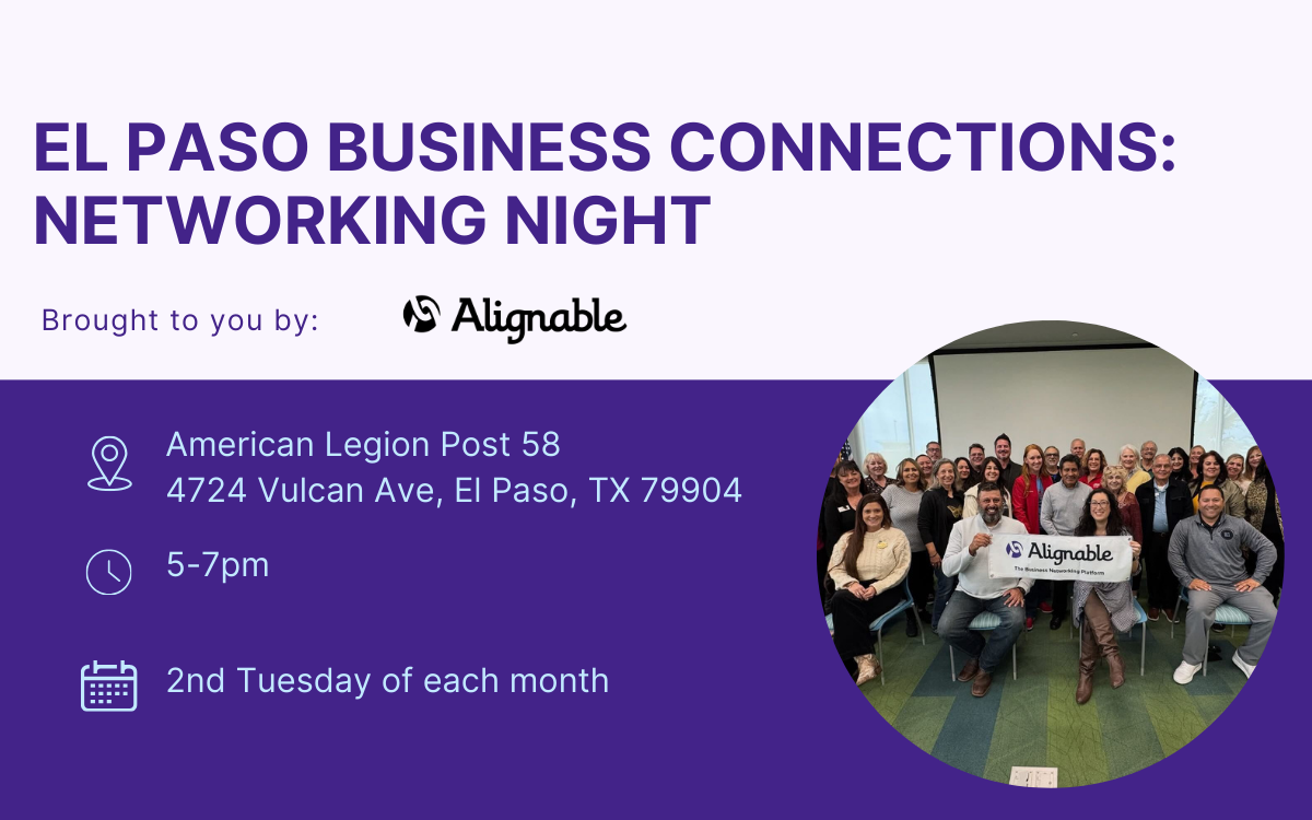 El Paso Business Connections: Networking Night with Bold-Pathway LLC