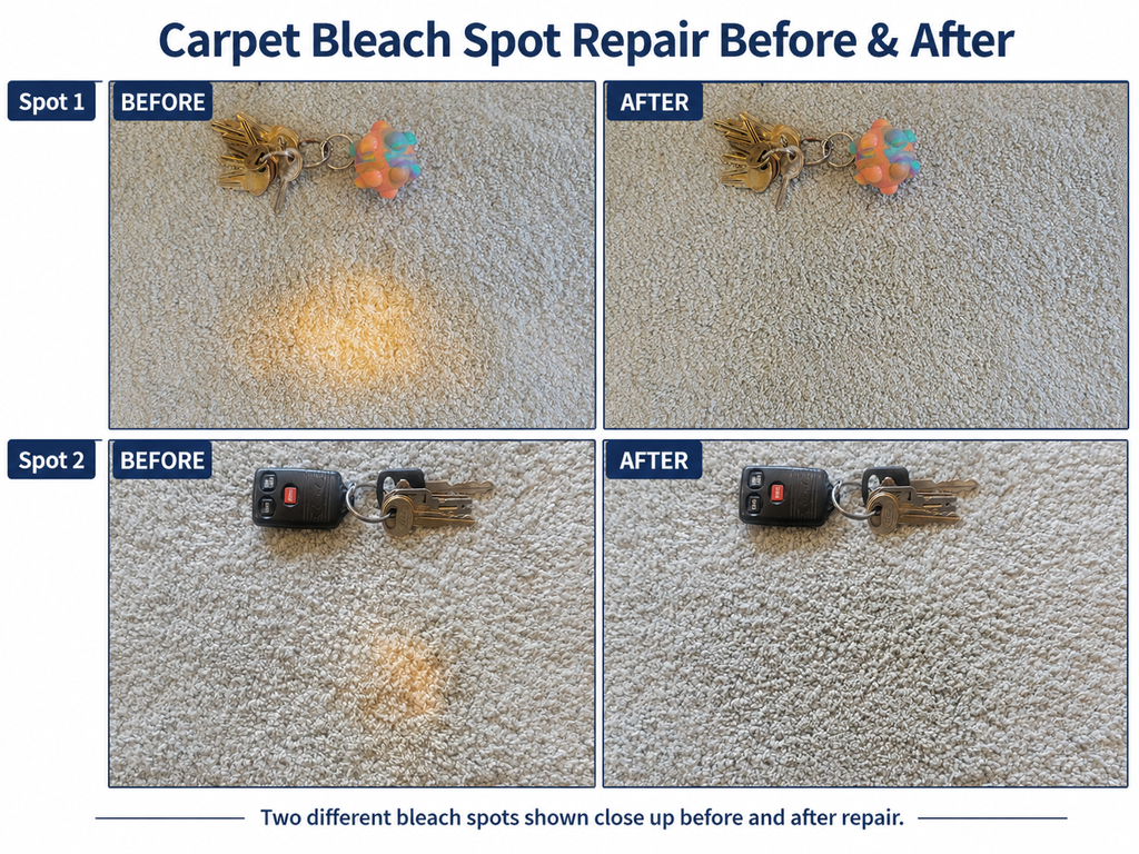 Free Carpet Color Restoration Evaluation with Just To Dye For