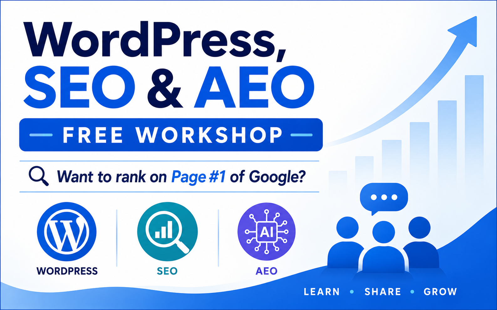 WordPress, Marketing, SEO/AEO Free Workshop with Better Business Web- 5th Place Winner Nationally in "Local Business Person Of Year" Contest