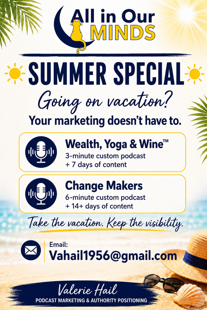 STAY TOP OF MIND WHEN ON VACAY with Chez Valerie llc