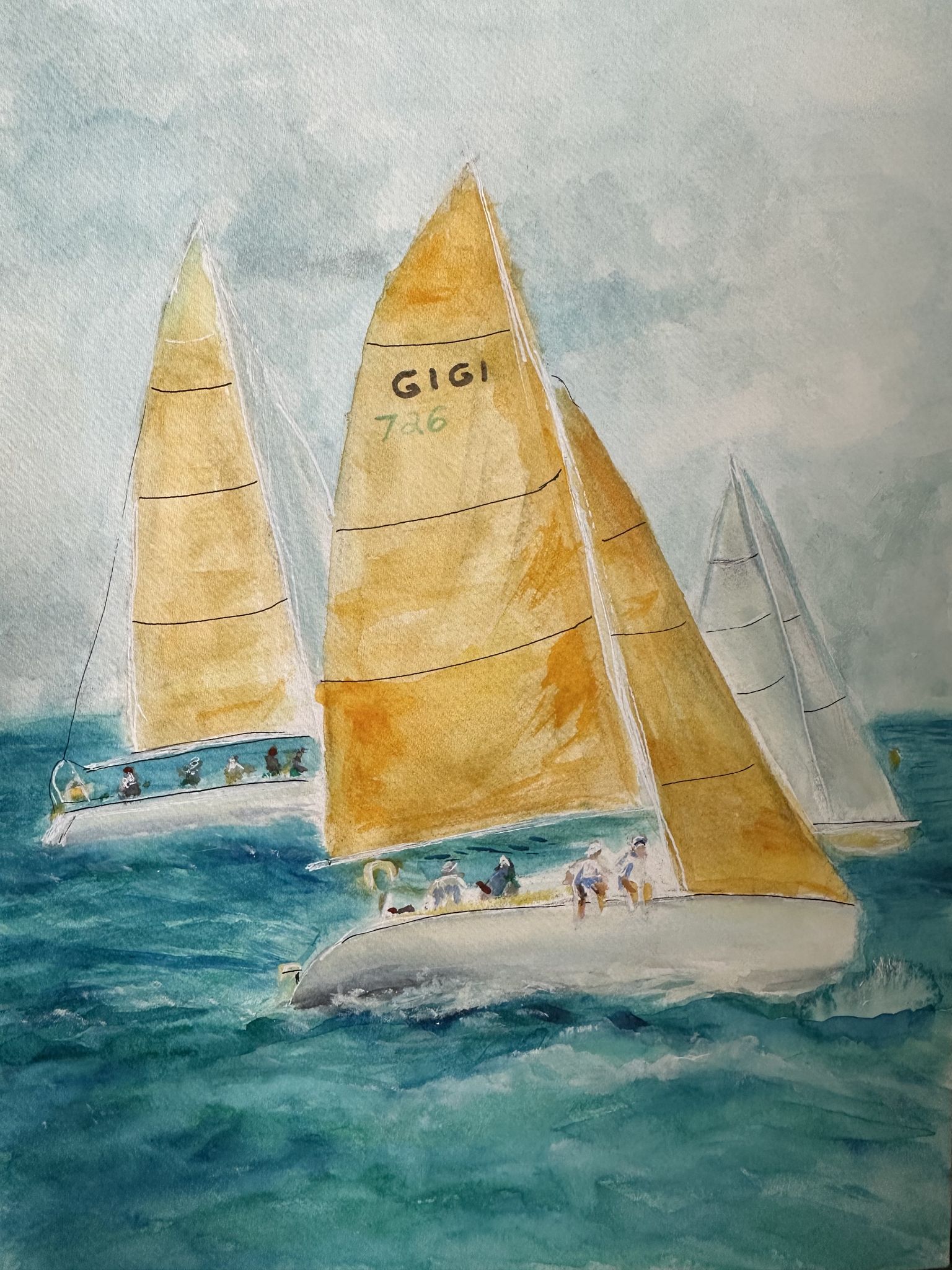 End of Summer Sale  with Gigi Barrett Fine Art/Blue Eyed Dingo