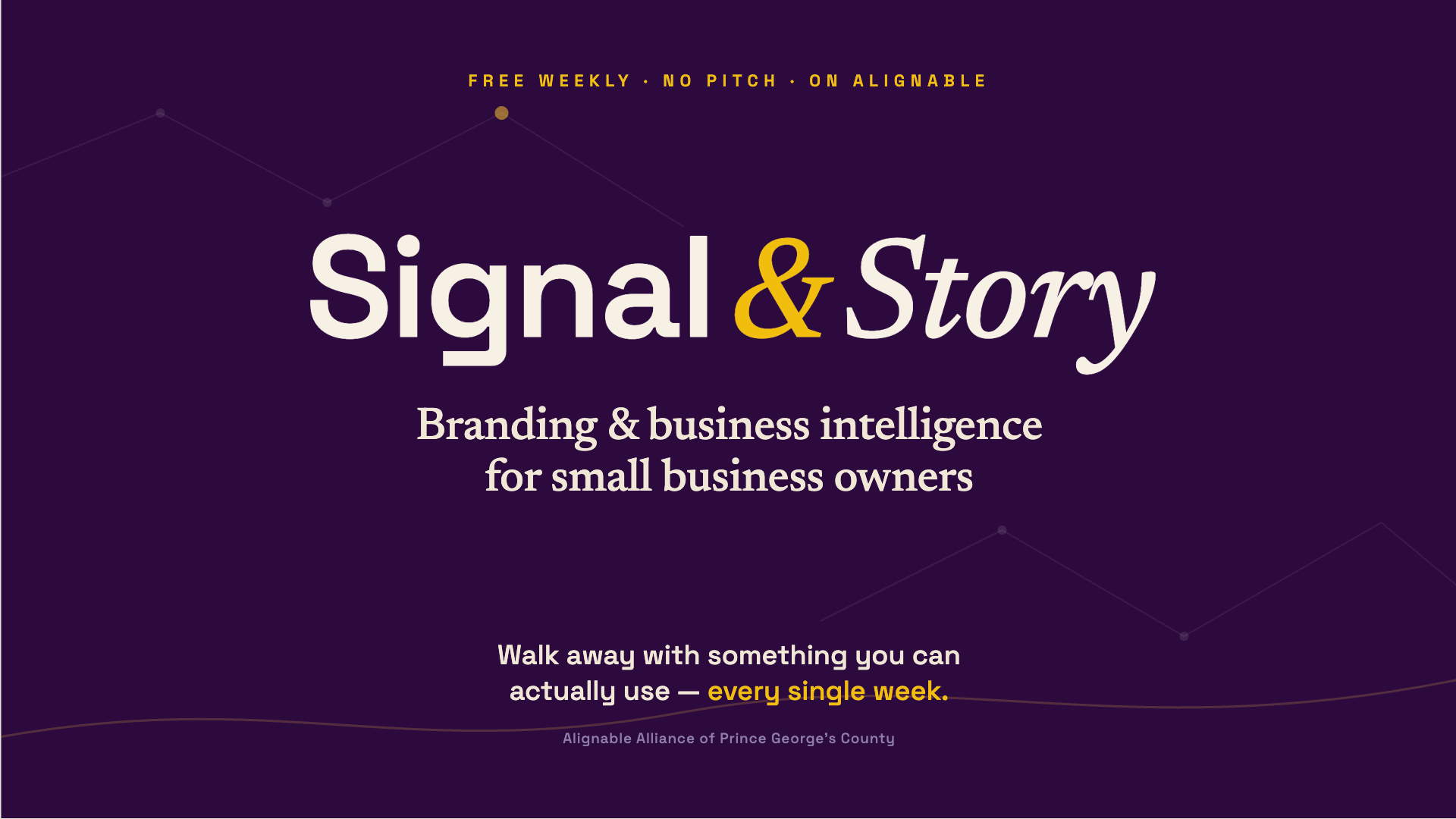 Signal & Story: Smart Marketing for Small Business Owners with Logan PR