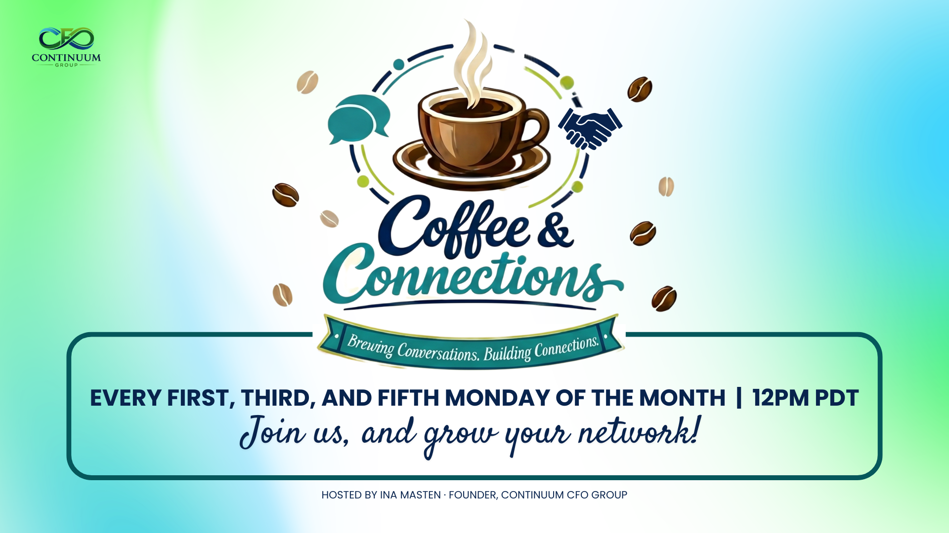 Coffee & Connections with Continuum CFO Group 
