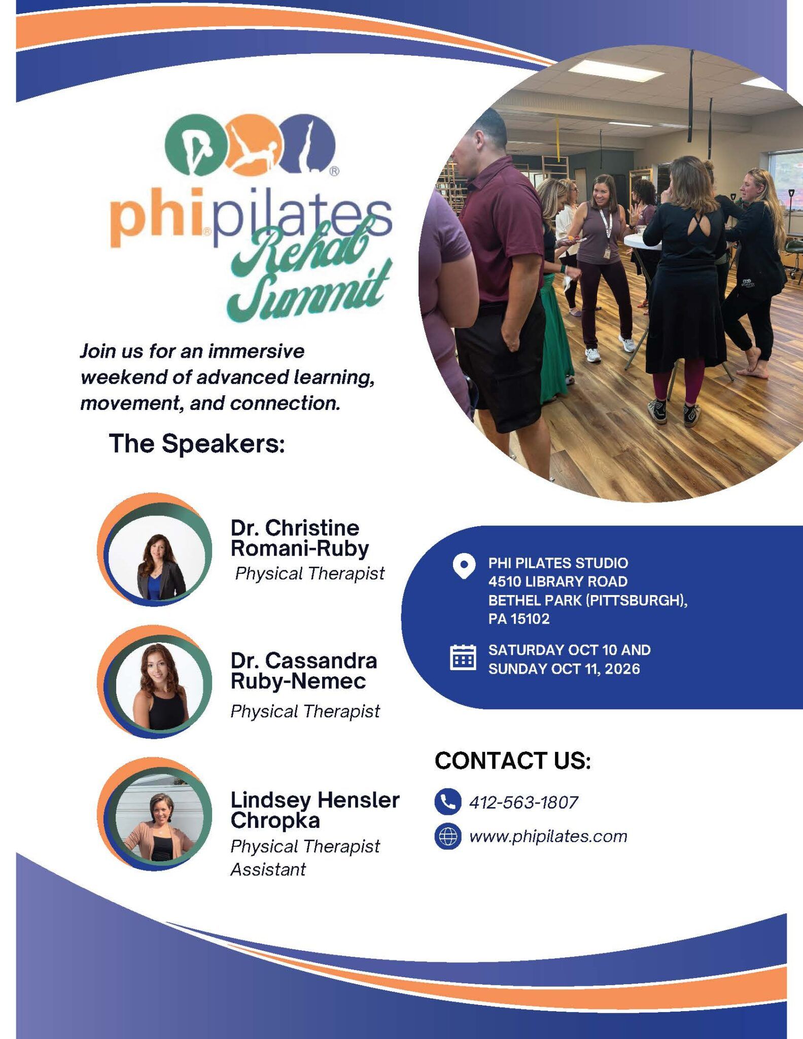 PHI Pilates Rehab Summit 2026 with PHI Pilates Studio