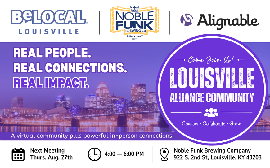 Louisville Alliance Community Meetup with BeLocal Louisville