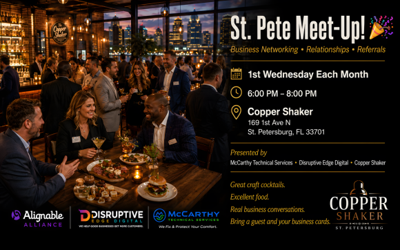 St. Pete Meet-Up! 🎉 with Disruptive Edge Digital