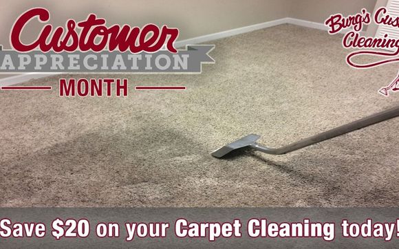 Customer Appreciation Month with Burg's Custom Cleaning